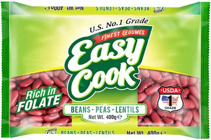 EASYCOOK LIGHT RED KIDNEY BEANS 400G x 30