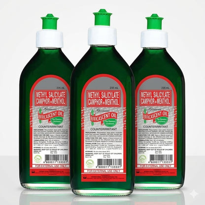 Efficascent Oil Regular 235mL x 3 Bottles