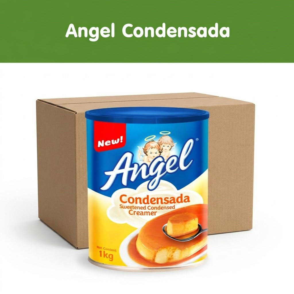 Angel CONDENSADA Sweetened Condensed Creamer 1kg x 24 (1 Case)