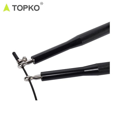 TOPKO High Speed Jump rope (wire) - BLUE
