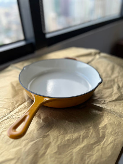 Happiness YELLOW ENAMELED CAST IRON KITCHENWARE - 7 PCS SET