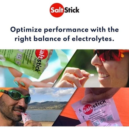 SaltStick FASTCHEWS +Caffeine Citrus Burst - 10ct Packet