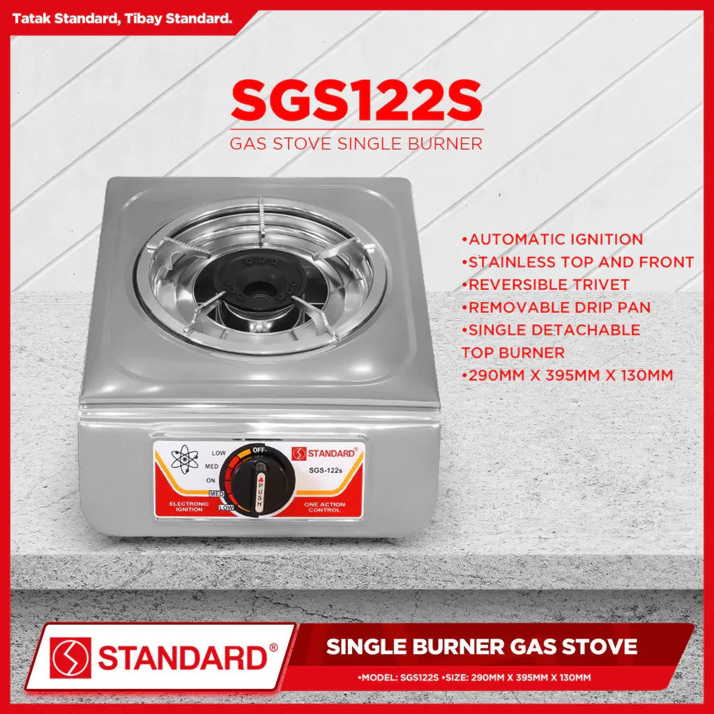 STANDARD SINGLE BURNER LPG Gas Stove - (BURNER ONLY)
